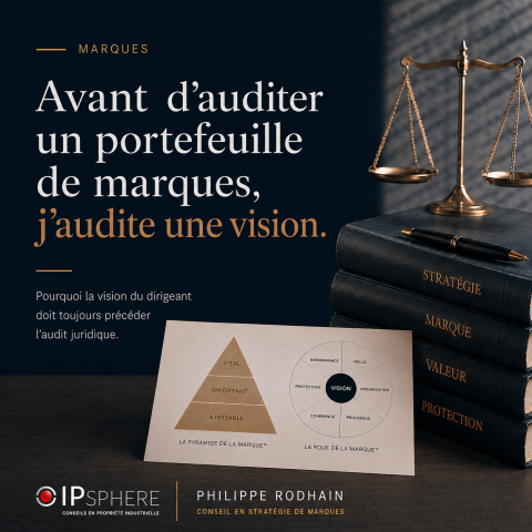 Avant d’auditer un portefeuille de marques, j’audite une vision
