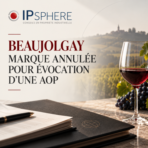 BEAUJOLGAY : marque annulée pour évocation d'une AOP