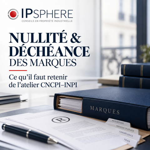 Nullité et déchéance des marques : ce qu'il faut retenir de l'atelier CNCPI–INPI