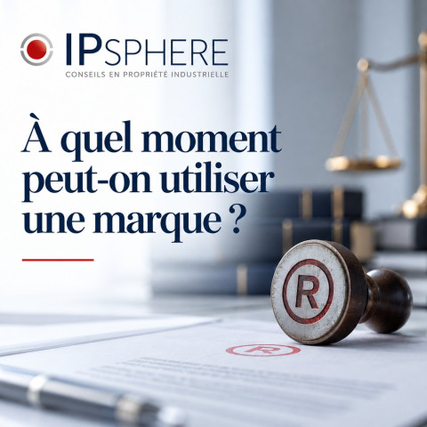 À quel moment peut-on utiliser une marque ?