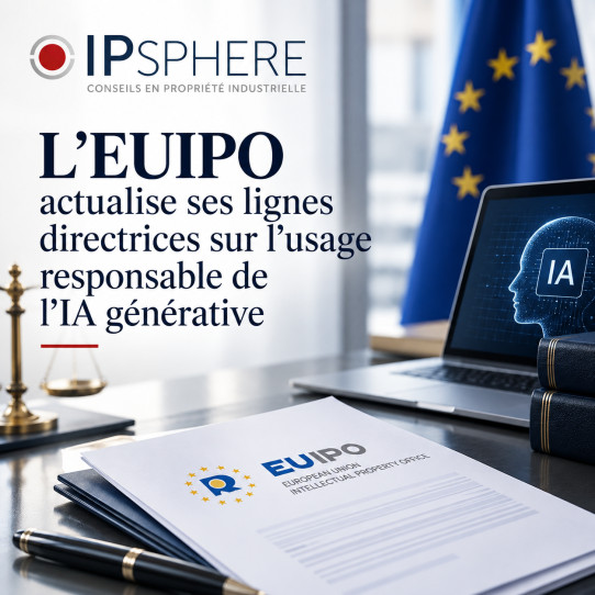 L'EUIPO actualise ses lignes directrices sur l'usage responsable de l'IA générative