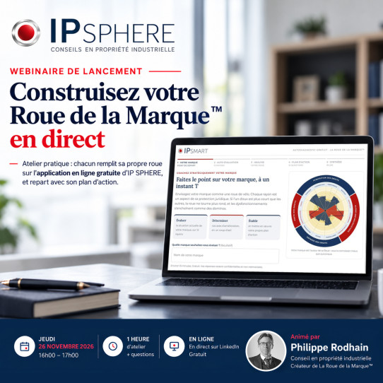 Atelier en direct le 26 novembre 2026 : construisez votre Roue de la Marque™ avec Philippe Rodhain
